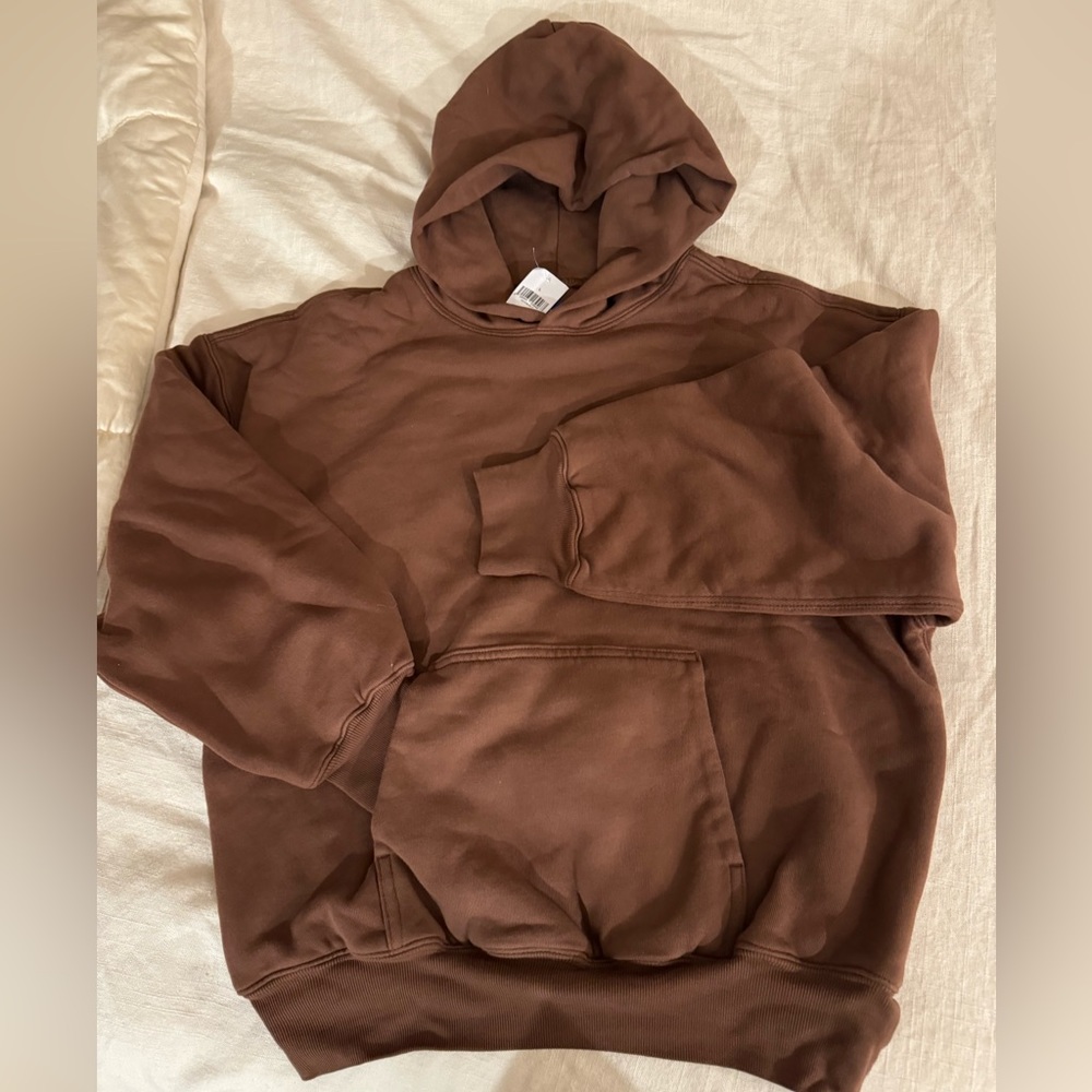 Yeezy Gap Kids Perfect Hoodie In Brown Large 10/11